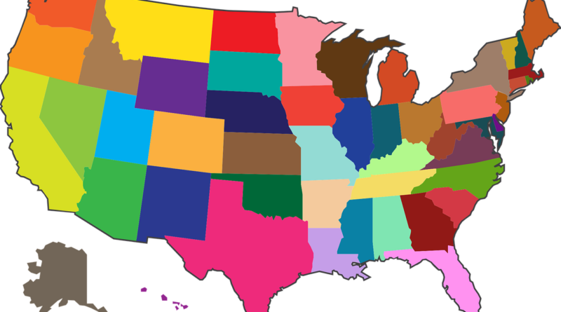 Map of the USA