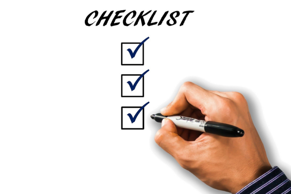 Checklist