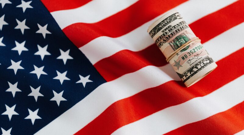 money and US flag