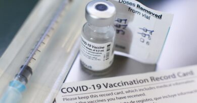 Covid vaccine and card
