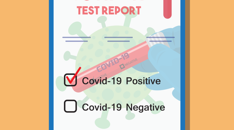 positive COVID test