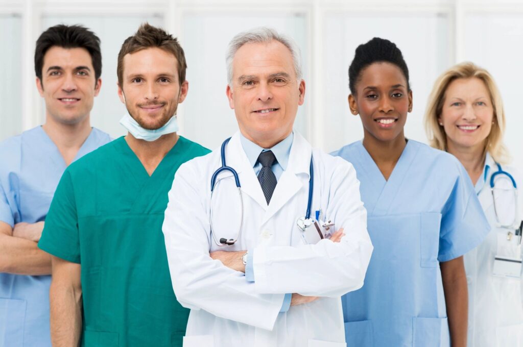 healthcare workers