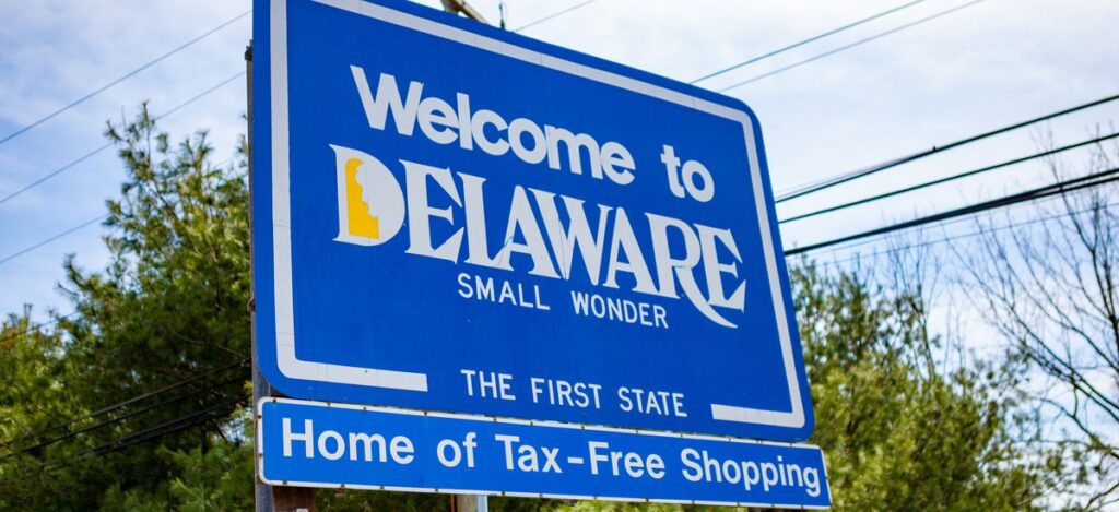 Delaware sign