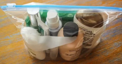 TSA lliquids bag