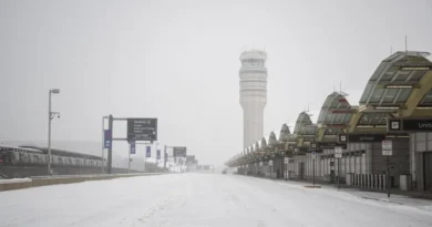 DCA during Winter Storm Fern