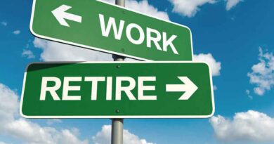 signs pointing work or retirement